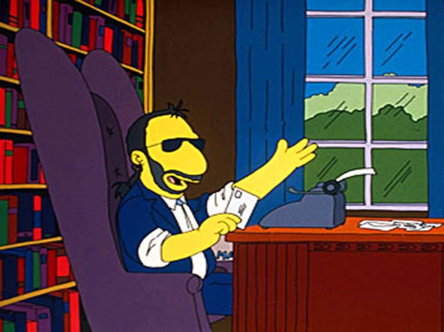 O cantor ex-beatle Ringo Starr em episódio dos Simpsons