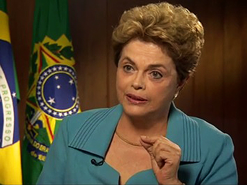 A presidente da República, Dilma Rousseff, concede entrevista para a rede de televisão americana, CNN - 27/04/2016