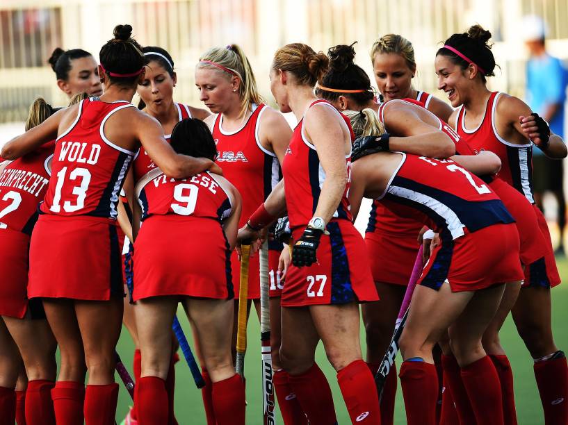 Norte-americanas derrotam as Leonas da Argentina na final do hóquei sobre grama e conquistam a medalha de ouro nos Jogos Pan-Americanos, em Toronto, Canadá