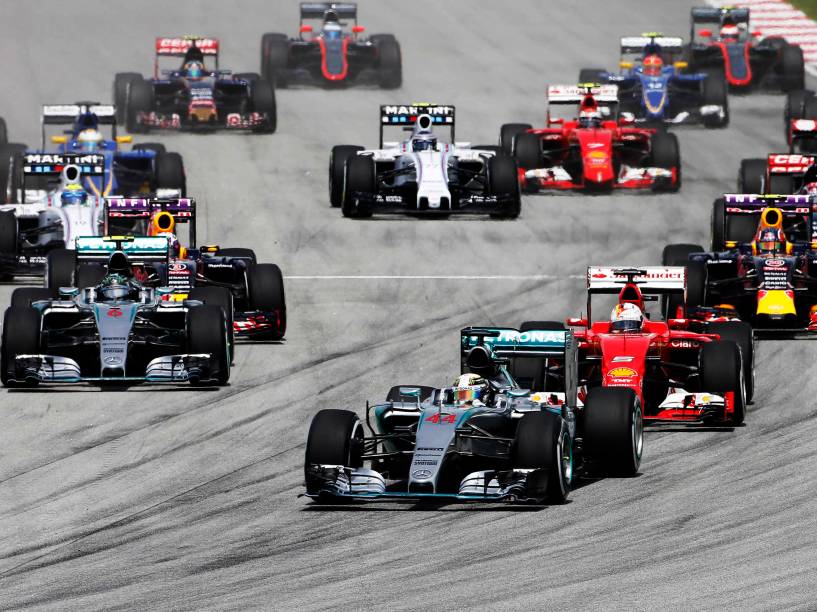 O circuito de Sepang na Malásia é a segunda etapa da temporada de Fórmula 1 - 29/03/2015