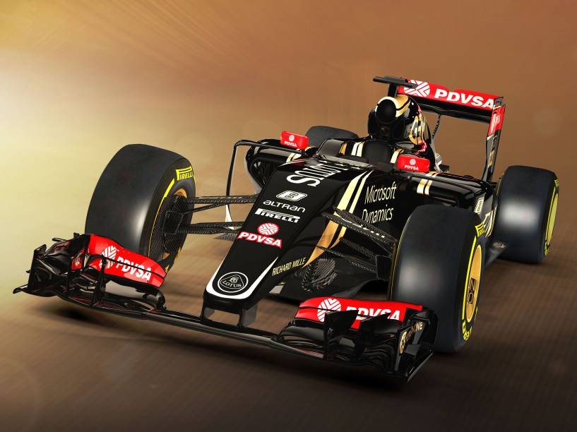 Lotus apresenta o E23, carro para temporada 2015 da Fórmula 1