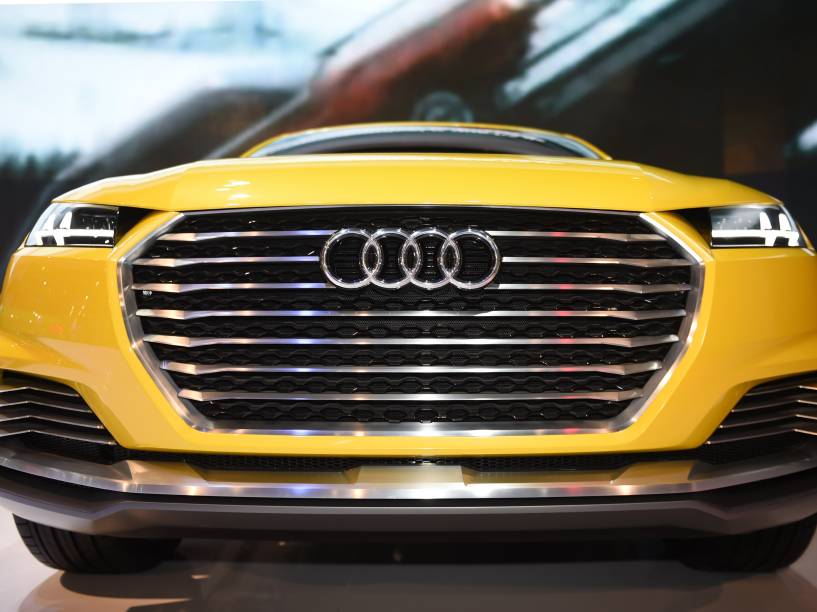 Audi durante o Salão do Automóvel 2014, em São Paulo