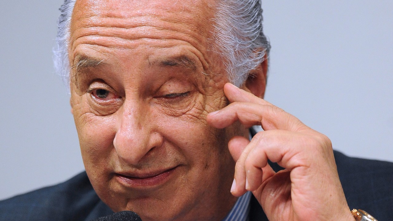 O presidente licenciado da CBF, Marco Polo Del Nero, presta depoimento à CPI do Futebol em Brasília (DF) - 16/12/2015