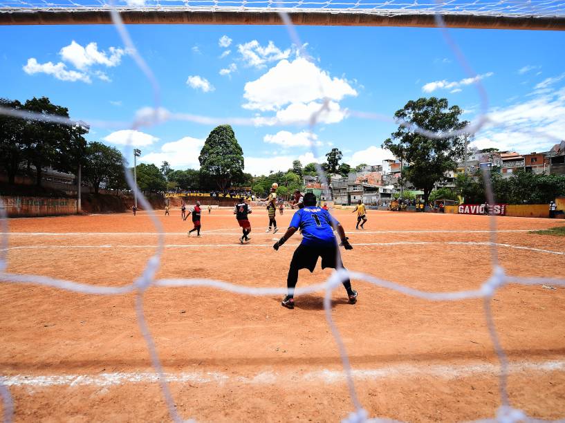 Final da Copa Lediane de 2014, entre as equipes da Portuguesa de Teotônio Vilela e 17 de Janeiro de Vila Rica, disputada no CDC Jardim Planalto, em Sapopemba, zona leste de São Paulo