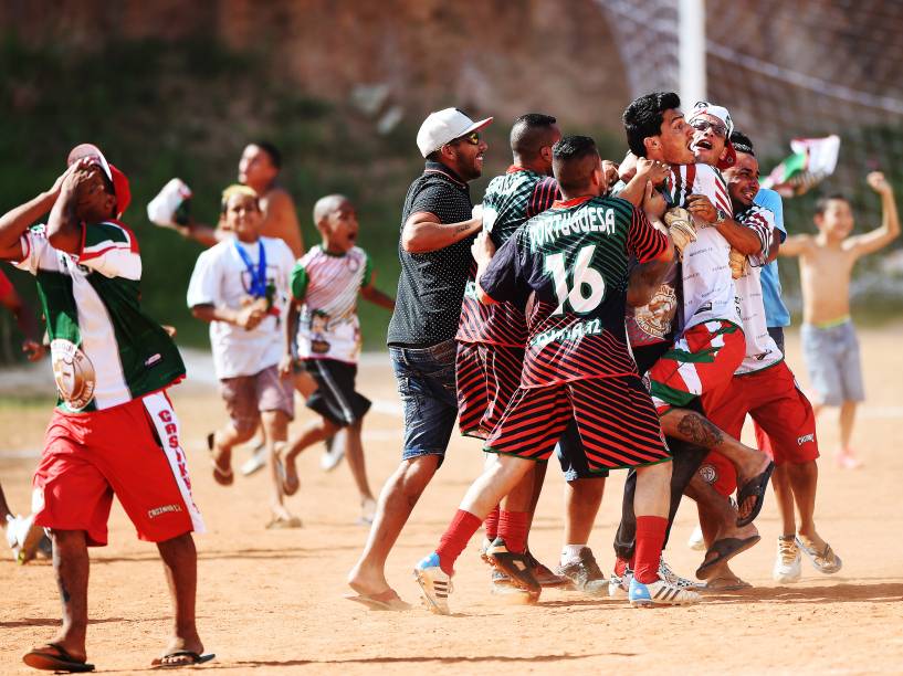 Final da Copa Lediane de 2014, entre as equipes da Portuguesa de Teotônio Vilela e 17 de Janeiro de Vila Rica, disputada no CDC Jardim Planalto, em Sapopemba, zona leste de São Paulo