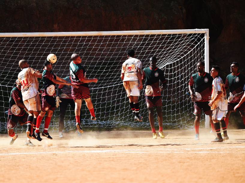 Final da Copa Lediane de 2014, entre as equipes da Portuguesa de Teotônio Vilela e 17 de Janeiro de Vila Rica, disputada no CDC Jardim Planalto, em Sapopemba, zona leste de São Paulo