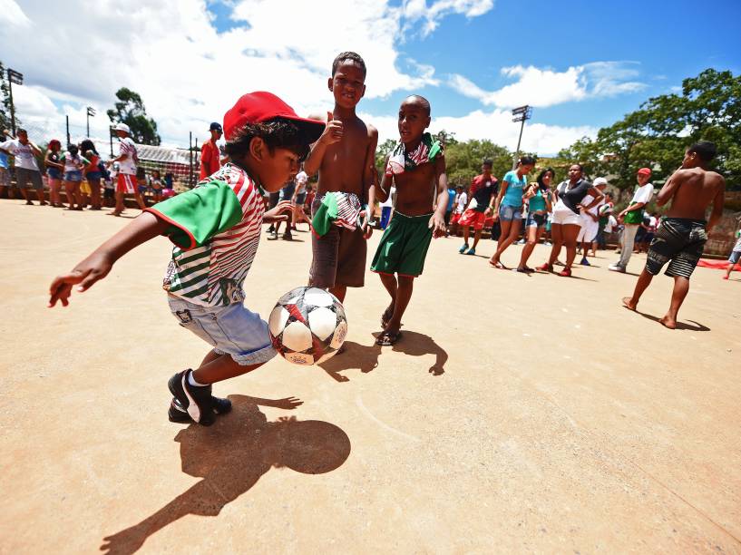 Final da Copa Lediane de 2014, entre as equipes da Portuguesa de Teotônio Vilela e 17 de Janeiro de Vila Rica, disputada no CDC Jardim Planalto, em Sapopemba, zona leste de São Paulo