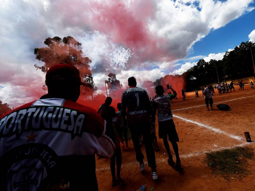 Final da Copa Lediane de 2014, entre as equipes da Portuguesa de Teotônio Vilela e 17 de Janeiro de Vila Rica, disputada no CDC Jardim Planalto, em Sapopemba, zona leste de São Paulo