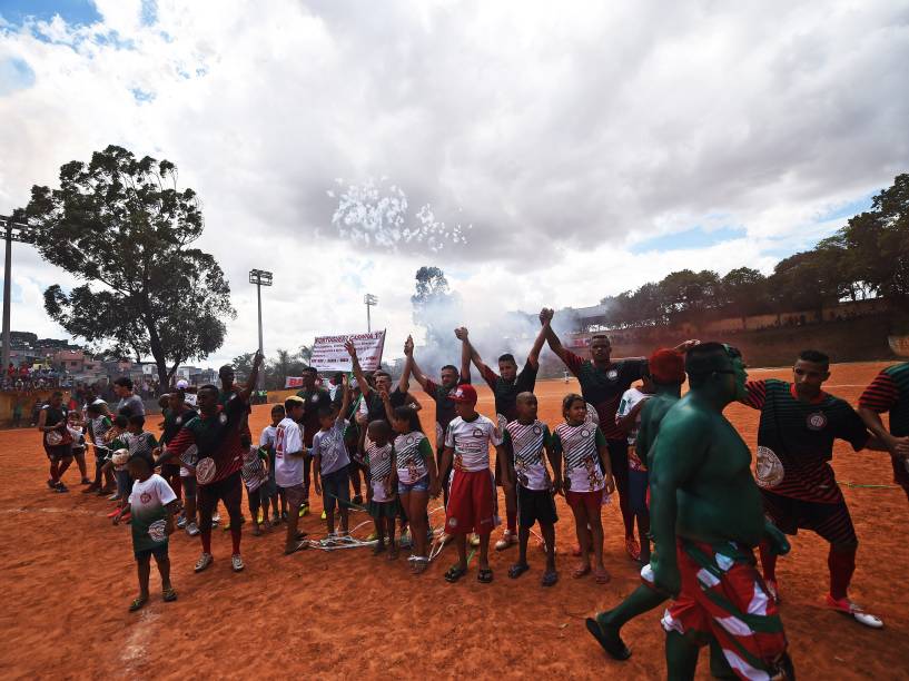 Final da Copa Lediane de 2014, entre as equipes da Portuguesa de Teotônio Vilela e 17 de Janeiro de Vila Rica, disputada no CDC Jardim Planalto, em Sapopemba, zona leste de São Paulo