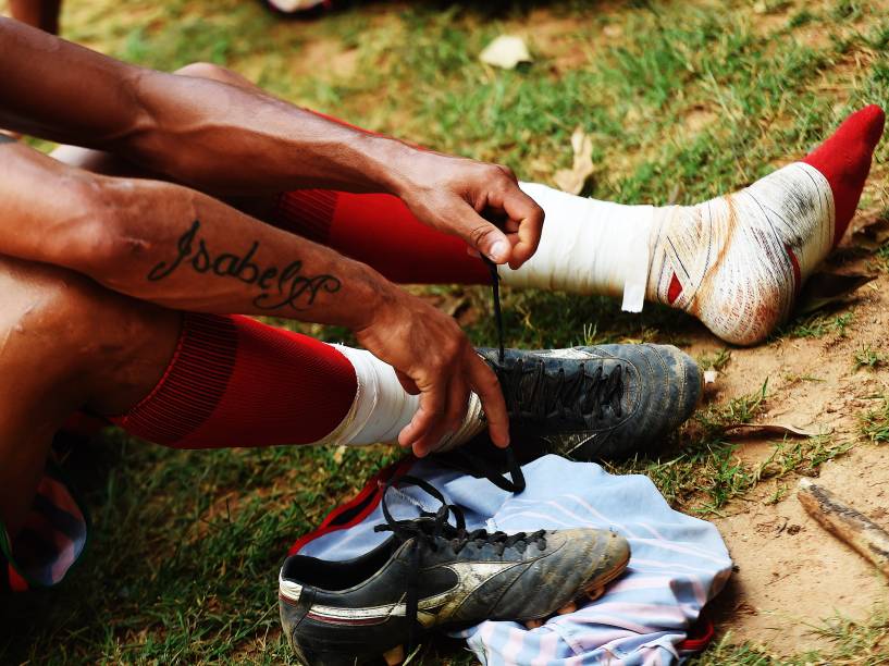 Final da Copa Lediane de 2014, entre as equipes da Portuguesa de Teotônio Vilela e 17 de Janeiro de Vila Rica, disputada no CDC Jardim Planalto, em Sapopemba, zona leste de São Paulo