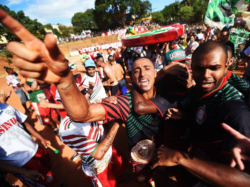 Final da Copa Lediane de 2014, entre as equipes da Portuguesa de Teotônio Vilela e 17 de Janeiro de Vila Rica, disputada no CDC Jardim Planalto, em Sapopemba, zona leste de São Paulo