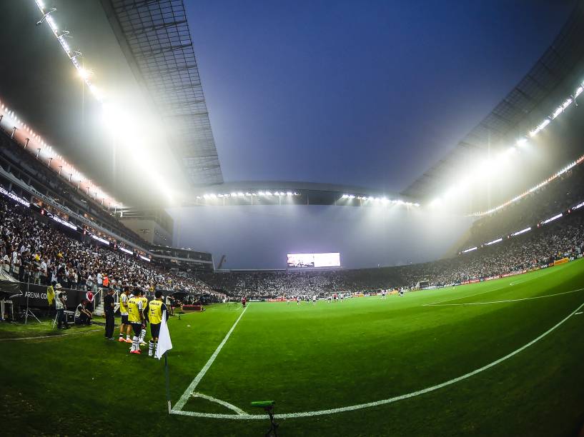 Partida entre Corinthians e Palmeiras, válida pela semifinal do Campeonato Paulista de Futebol 2015