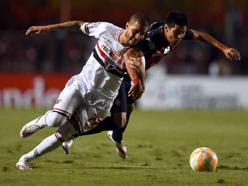 São Paulo e San Lorenzo se enfrentam pela fase de grupos da Libertadores no Morumbi - 18/03/2015