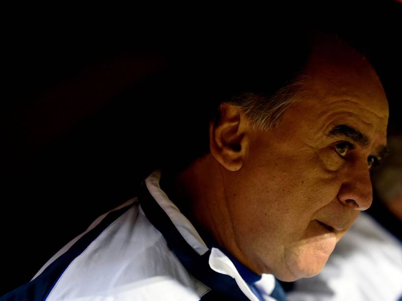 O técnico do Cruzeiro, Marcelo Oliveira