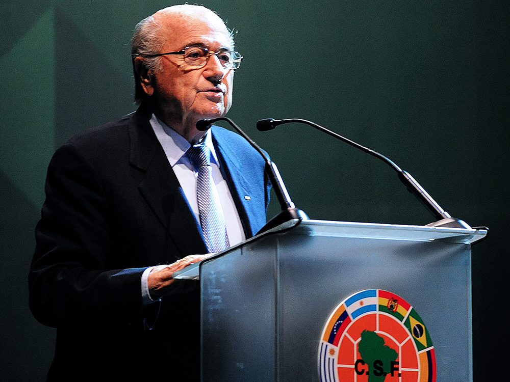 O suíço Joseph Blatter busca seu quinto mandato na Fifa