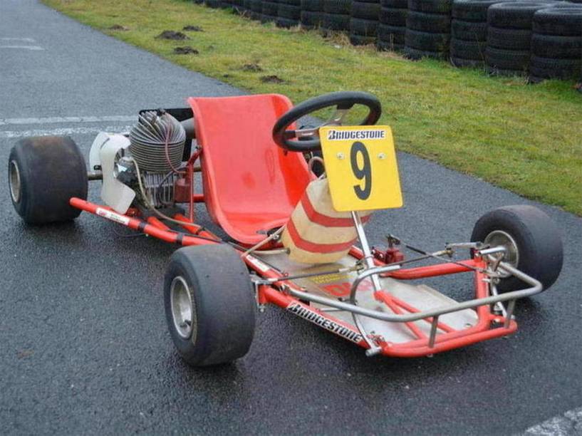 Kart DAP, usado por Ayrton Senna no Mundial da categoria em 1981