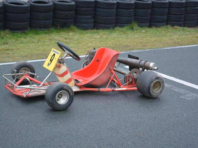 Kart DAP, usado por Ayrton Senna no Mundial da categoria em 1981