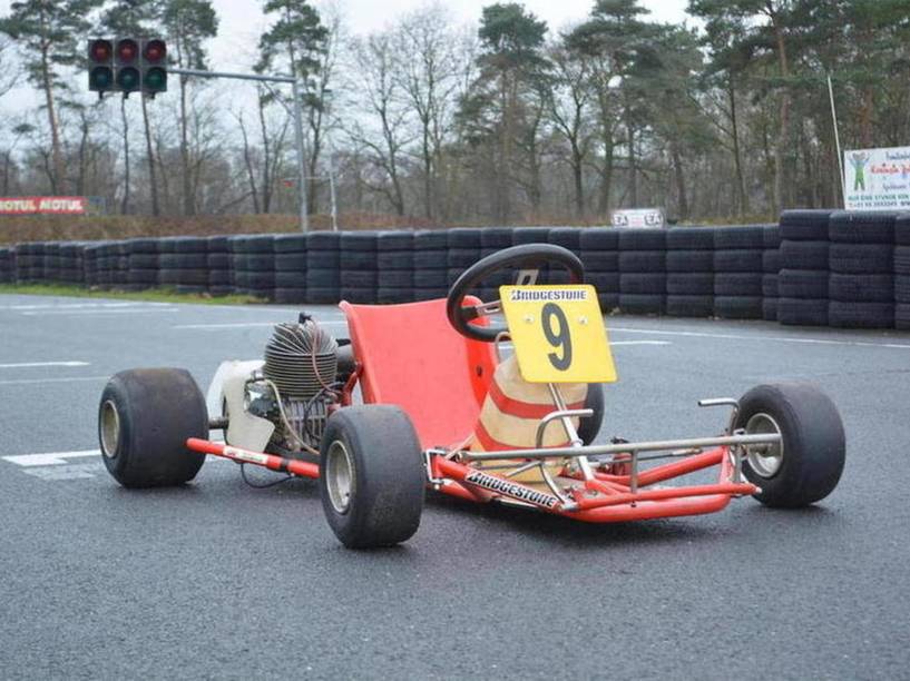 Kart DAP, usado por Ayrton Senna no Mundial da categoria em 1981