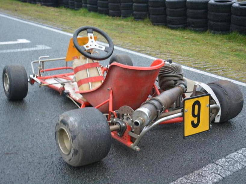 Kart DAP, usado por Ayrton Senna no Mundial da categoria em 1981