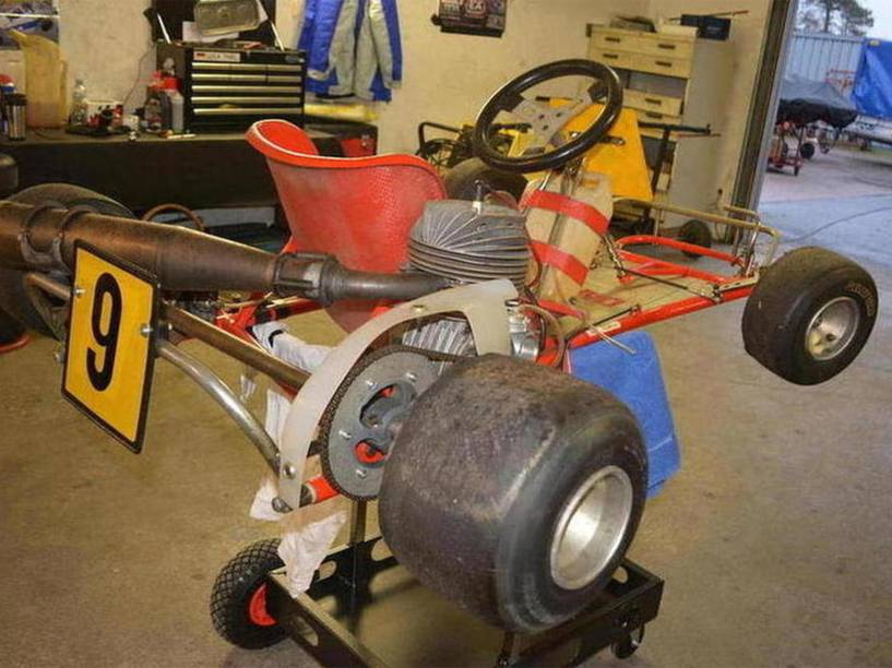 Kart DAP, usado por Ayrton Senna no Mundial da categoria em 1981