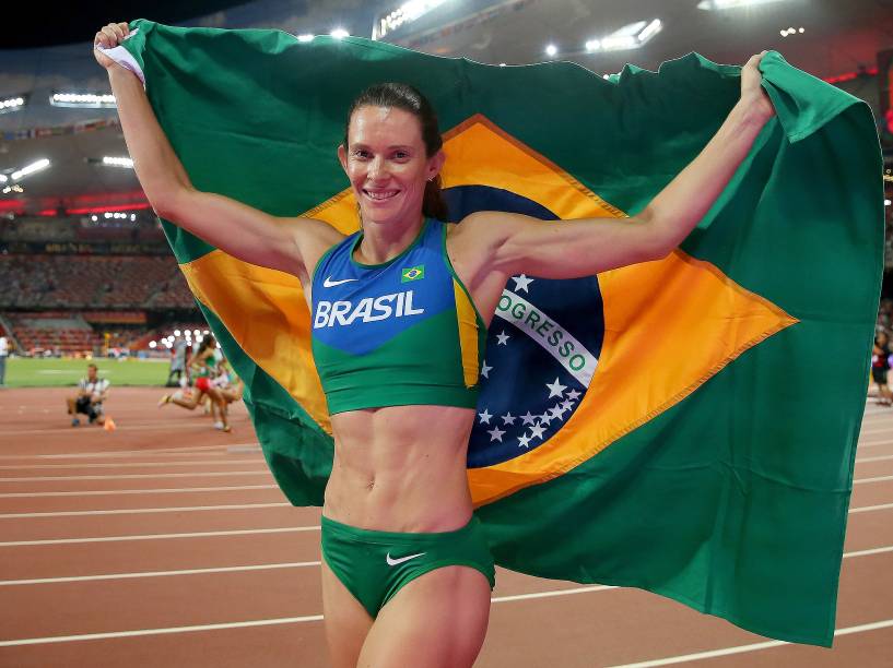 Fabiana Murer conquista medalha de prata no Mundial de Atletismo de Pequim