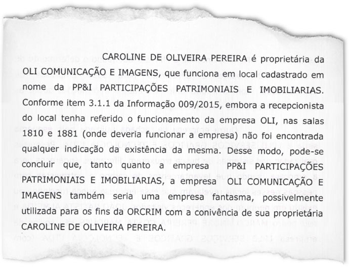A PRIMEIRA-DAMA: Ministério Público Federal levanta a suspeita de que a mulher de Pimentel, Caroline Oliveira, seria dona de uma empresa fantasma ligada à organização criminosa comandada por Bené