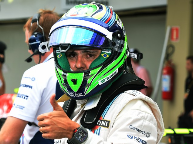 Felipe Massa conquistou o terceiro melhor tempo no treino de classificação para o Grande Prêmio do Brasil