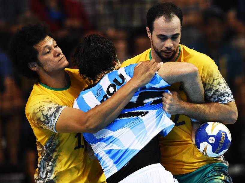 Brasil vence a Argentina na final do handebol masculino nos Jogos Pan-Americanos de Toronto