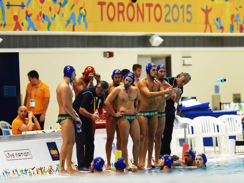 A seleção brasileira de polo aquático ficou com a prata após ser superada pelos Estados Unidos na final dos Jogos Pan-Americanos de Toronto