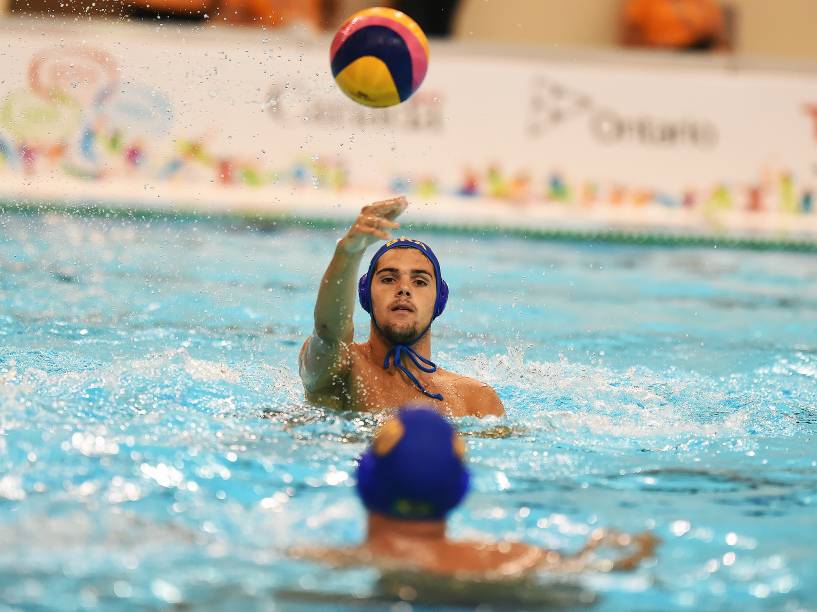 A seleção brasileira de polo aquático ficou com a prata após ser superada pelos Estados Unidos na final dos Jogos Pan-Americanos de Toronto