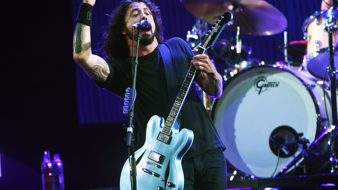 O grupo Foo Fighters apresentou seu oitavo disco de estúdio, "Sonic Highways", em show no estádio do Morumbi, em janeiro