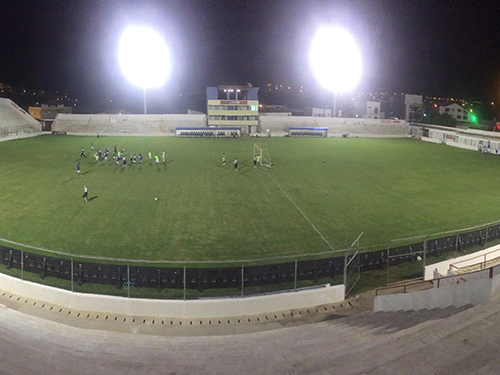 Estádio Cornélio de Barros, onde joga o Salgueiro, em Pernambuco