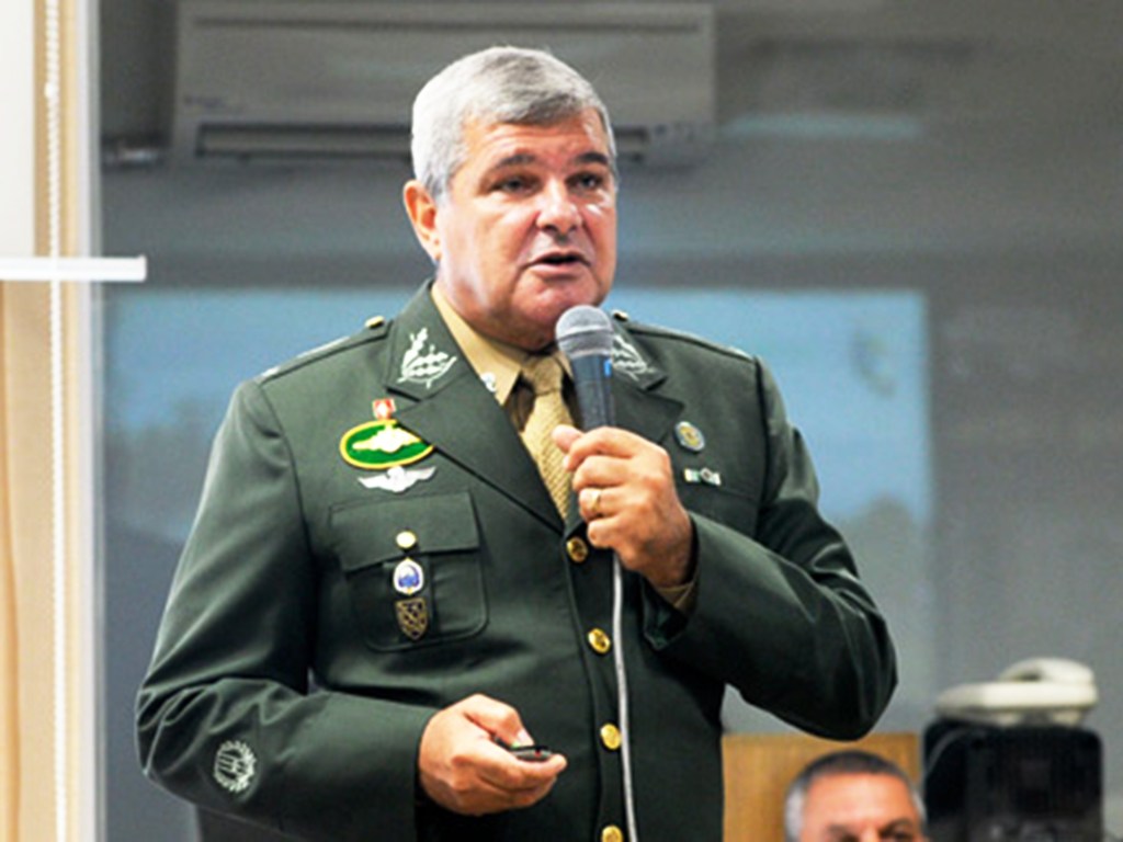 O general do Exército José Luiz Jaborandy Júnior, comandante militar da missão da ONU no Haiti