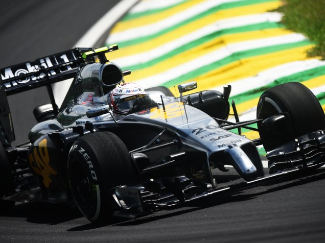 Kevin Magnussen da MCLAREN durante treino classificatório para o Grande Prêmio do Brasil de Fórmula 1