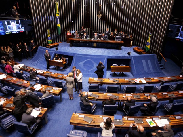 Sessão do Senado decide pelo afastamento de Dilma Rousseff - 11/05/2016