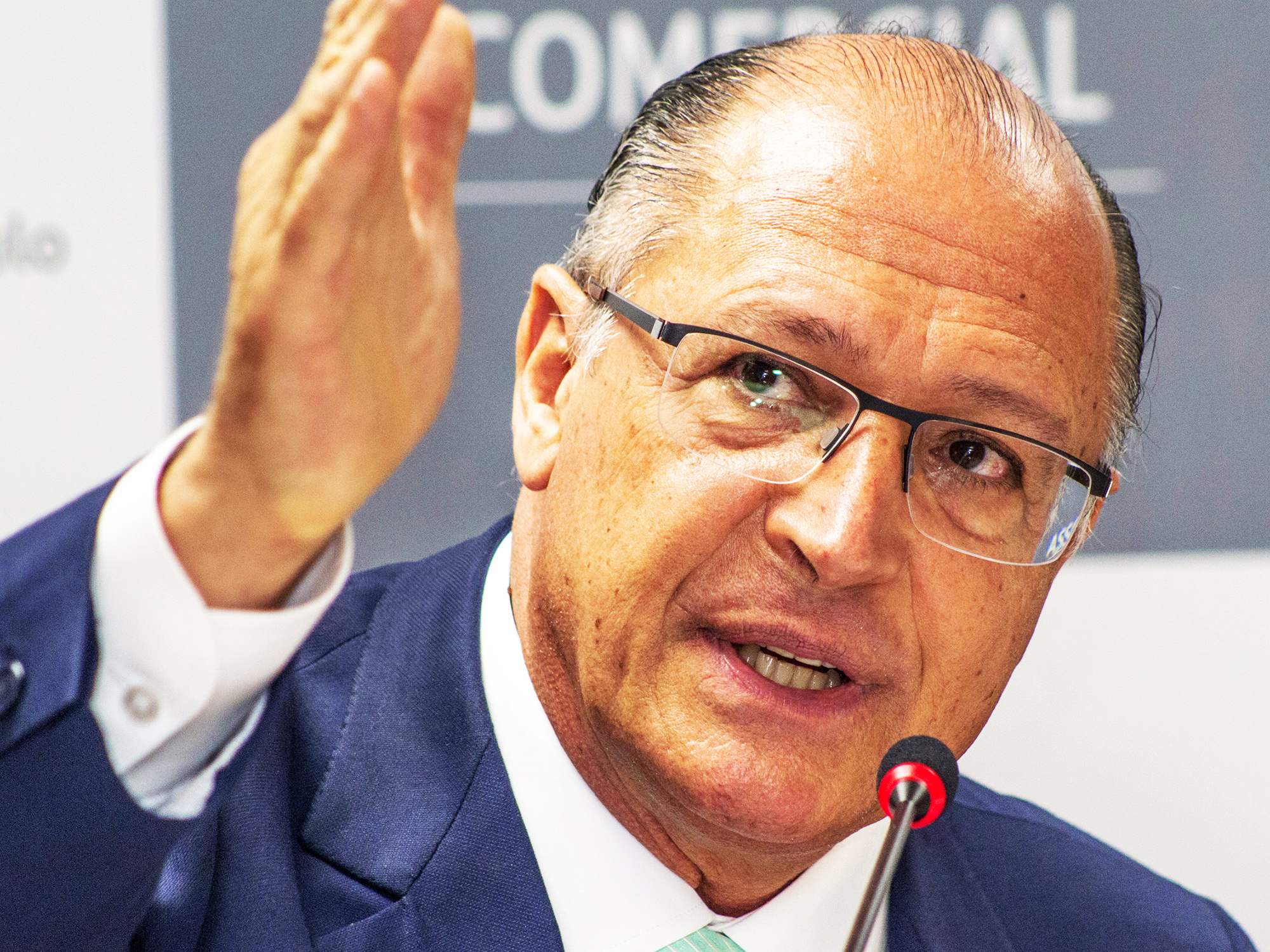 O governador do Estado de São Paulo, Geraldo Alckmin (PSDB)