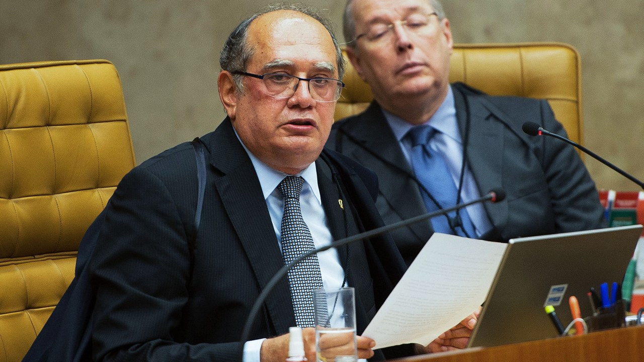 O ministro Gilmar Mendes, do Supremo Tribunal Federal