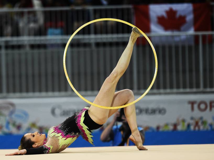 Seleção brasileira de ginástica rítmica começou as disputas do Pan nesta sexta-feira (17)