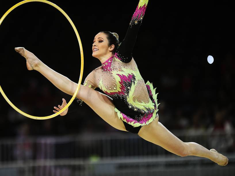 Seleção brasileira de ginástica rítmica começou as disputas do Pan nesta sexta-feira (17)