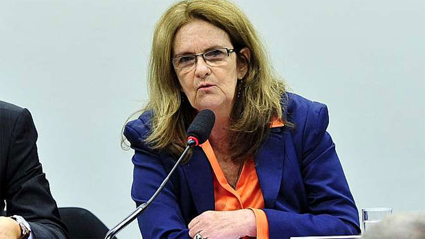 Graça Foster presta depoimento na CPI da Petrobras