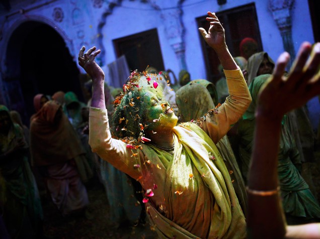 Holi, também conhecido como o Festival das Cores, anuncia o início da primavera e é comemorado em toda a Índia