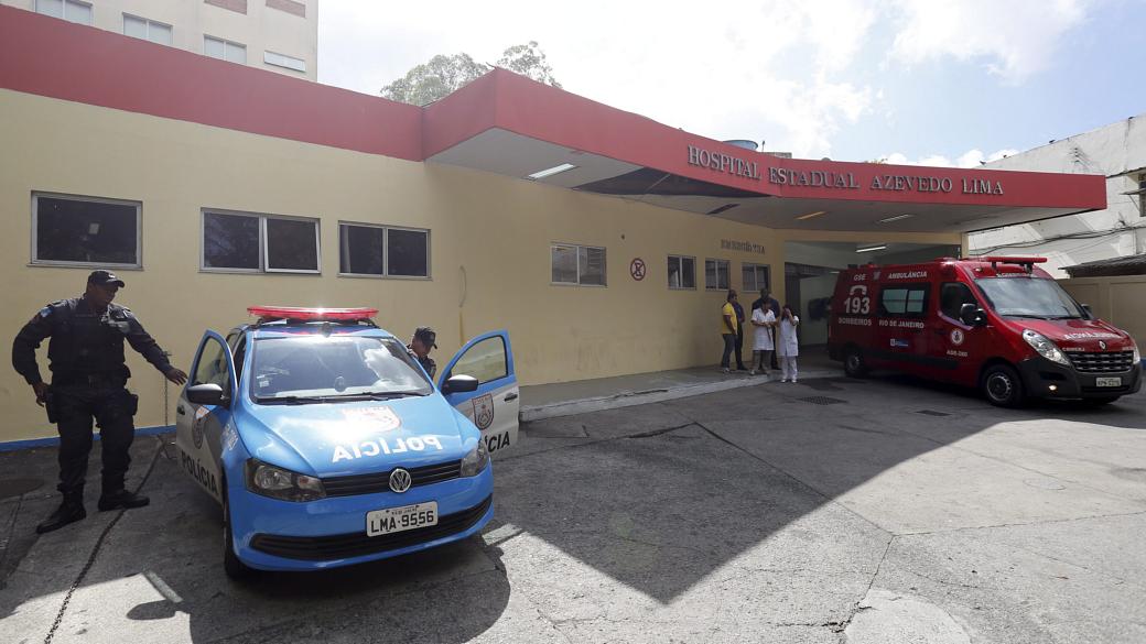 Grupo de cerca de 15 homens armados resgatou um traficante conhecido como Bebezão do Hospital estadual Azevedo Lima, no Fonseca, em Niterói