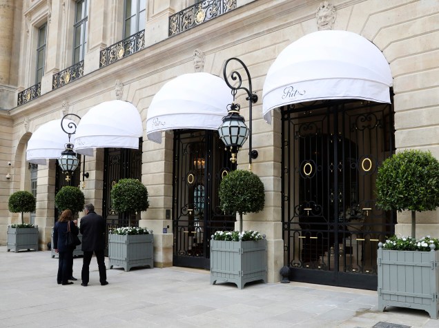 Fachada do Ritz Hotel, localizado em Paris