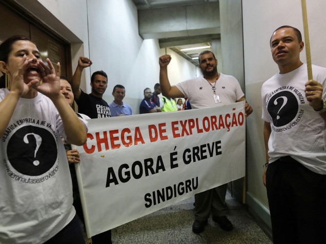 Movimentação no aeroporto de Cumbica, em Guarulhos (SP)