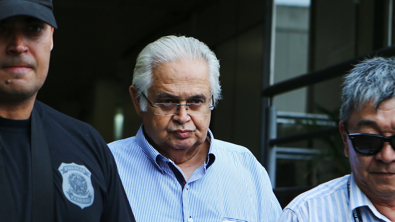 O ex-deputado federal Pedro Corrêa: preso na Lava Jato
