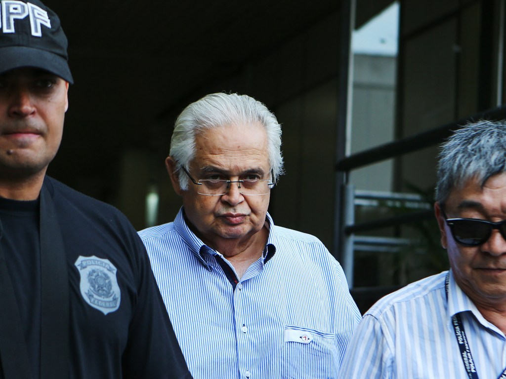 O ex-deputado federal Pedro Corrêa: preso pela Lava Jato