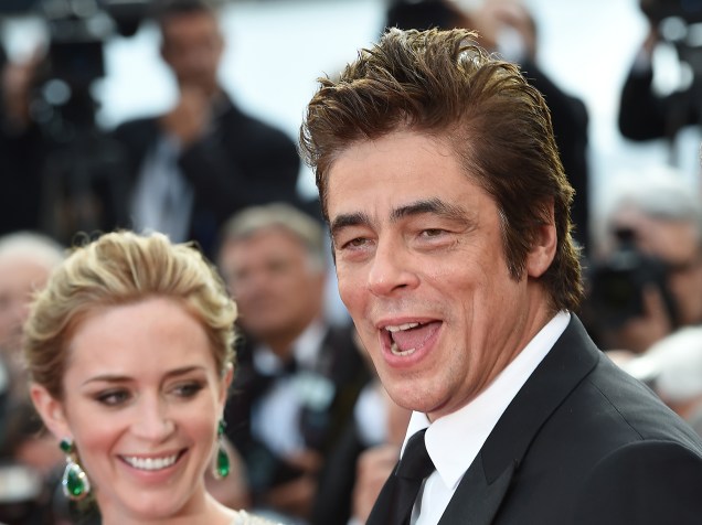 Benicio Del Toro no tapete vermelho da 68ª edição do Festival de Cannes