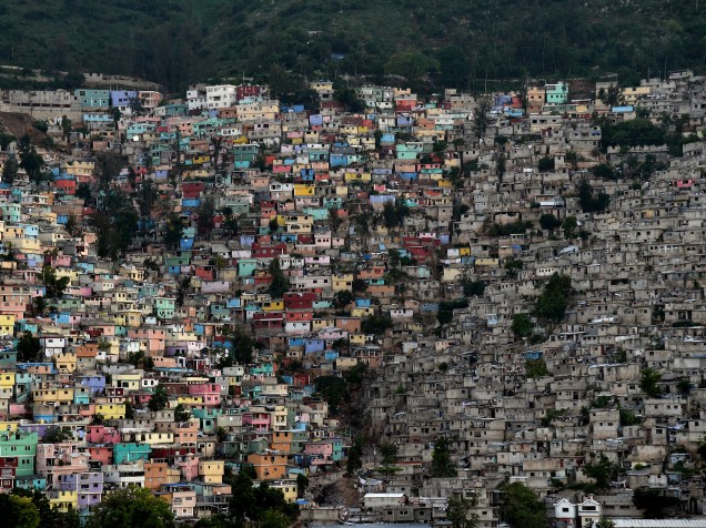 As comunidades de Jalousie, Philippeaux e Desermites na comuna de Petion Ville, em Porto Príncipe, no Haiti