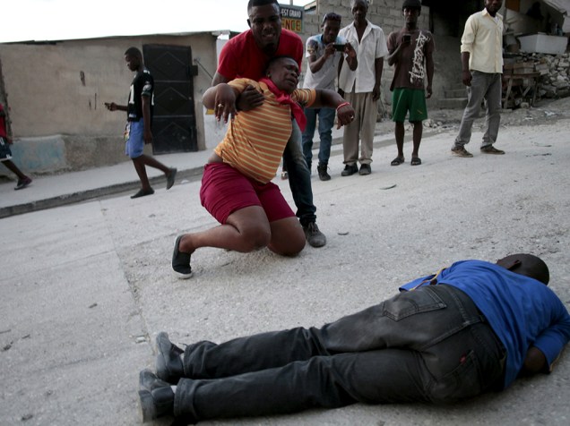 Homem foi morto durante protestos no período eleitoral em Porto Príncipe, no Haiti