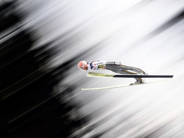 Severin Freund, da Alemanha, durante o torneio de esqui Four Hills em Innsbruck, na Áustria - 02/01/2016